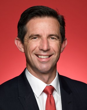 Portrait of Senator the Hon Simon Birmingham